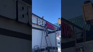 💡 How to Install LED Lights Behind a Sign  Lighting Project 🔧  Frank Handyman [upl. by Pascoe281]