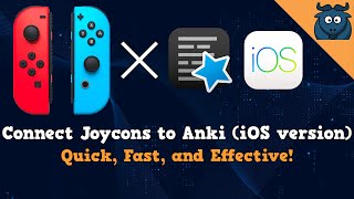 Connect a Nintendo JoyCon Controller to iOS Anki Mobile iPad iPhone etc [upl. by Lisetta78]