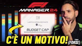 F1 MANAGER 2024  Ecco perchè è così facile SFORARE il BUDGET CAP [upl. by Fates206]