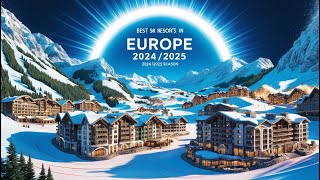 Top 10 Best Ski Resorts in Europe 20242025 youtube [upl. by Toomay263]