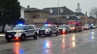 Westerville Police LODD Procession [upl. by Even]