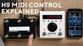 Eventide H9 MIDI Control with Morningstar MC6 [upl. by Bordiuk]