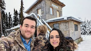 We Bought an Abandoned Cabin in Alaska Our First Look Inside [upl. by Kallman]