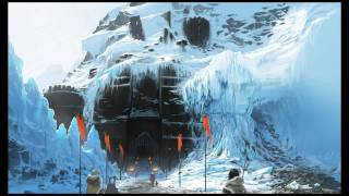 Glacial Castle  Speed Painting by Daniel Conway [upl. by Alin]