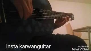 Homar dzay chandin garam la sharan cover guitar [upl. by Tebasile]