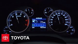 2014 Tundra HowTo Cruise Control  Toyota [upl. by Bessy198]