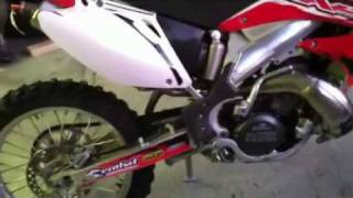 CRF450 to CR500 conversion [upl. by Ettenyl]