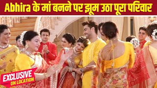 Yeh Rishta Kya Kehlata Hai On Location Abhira के मां बनने पर Vidya को हुआ पछतावा अपने हरकतों पर [upl. by Annaigroeg]