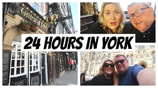 24 HOURS IN YORK  VLOG [upl. by Einwat781]