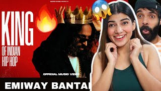 EMIWAY  KING OF INDIAN HIP HOP REACTION  DEEPAK AHLAWAT PROD BY Babz beats  MUSIC VIDEO [upl. by Nivrad]