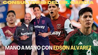 El Consultorio DR GARCÍA mano a mano con EDSON ÁLVAREZ en su gira por Londres [upl. by Trevethick]