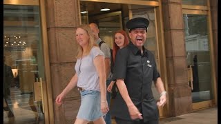 Meet This Dancing Doorman  New York Live TV [upl. by Tezil]