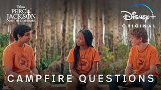 Campfire Questions  Percy Jackson and the Olympians  Disney [upl. by Redford]