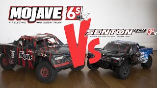 Arrma Mojave 6s vs Senton 6s comparison [upl. by Eskill]