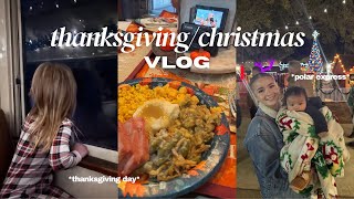 Celebrating the holidays with family Thanksgiving  Christmas VLOG [upl. by Gaultiero]