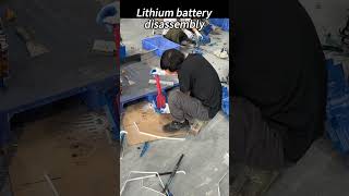 Lithium battery disassembly lithium energy storage battery ess [upl. by Blinny]