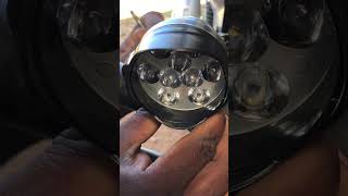 Light fitted to bikes guardshortvideo viralvideo youtubeshorts [upl. by Glover]