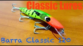 Classic Lures Barra Classic 120 Review  Underwater Footage [upl. by Sumetra]