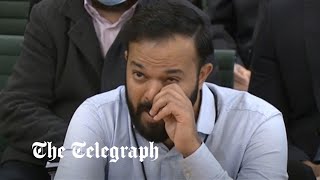 Azeem Rafiq in tears as he says English cricket is institutionally racist [upl. by Aneekahs316]