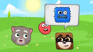 Red Ball 4  Talking Tom Vs Rainbow Friends Boss In Stage 5 [upl. by Pauwles]