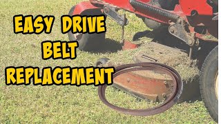 MTD Yard Machines Belt Replacement Howto guide for your Riding Mower [upl. by Ayouqat747]