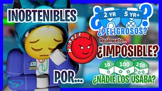 Los MEJORES emblemas que NO SE PUEDEN obtener en ROBLOX [upl. by Navis]