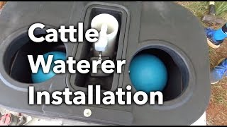 How to Install a MiraFount Livestock Water System [upl. by Churchill112]