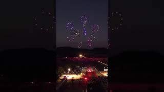 St George Marathon Drone Show [upl. by Neelloj223]