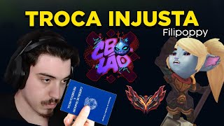 TROCARAM O NICKLINK PELO FILIPOPPY BAGRES VS PROTAGONISTAS  LOL [upl. by Yenduhc509]