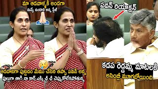 Whole Assembly Was Silent Over MLA Madhavi Reddy Words  Pawan Kalyan  Telugu Cinema Brother [upl. by Nnaoj903]