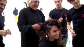 Backstage campagna Aldo Coppola 2013  Madalina Ghenea foto Oliviero Toscani [upl. by Annamarie]