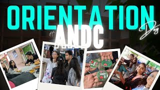 ORIENTATION DAY  DU COLLEGE VLOG❤️  ANDC 💞 [upl. by Ardnuas]