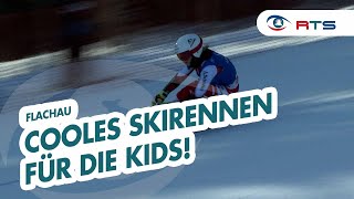 Schwünge amp Sprünge beim ÖSVLandeskinderSkirennen Xiaomi Kids Cup 2023 [upl. by Cudlip]