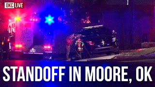 🔴OKC LIVE  Moore Standoff  Rollover Accident at Riverwind Casino breakingnews live [upl. by Yank262]