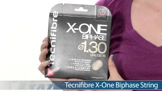 Tecnifibre XOne Biphase String [upl. by Ocirederf972]