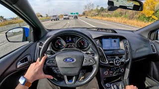 2016 Ford Focus RS  Loud 350hp Hot Hatch Morning Commute [upl. by Farrah]