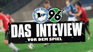 11 Hannover 96 II Mitch Kniat vor dem Spiel [upl. by Norek179]