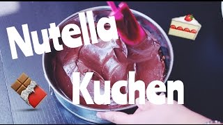 NUTELLA Kuchen⎜ohne Backen⎜4 Zutaten⎜10 Minuten [upl. by Frankie261]