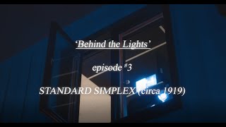 Behind The Lights Episode 3 Carbon arc lamphouse on a Standard Simplex projector [upl. by Paris]