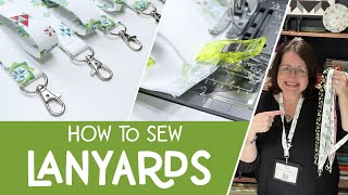 How to Sew a Lanyard in No Time [upl. by Scrivens]