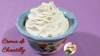 COMO HACER CHANTILLY CASERO CON 2 INGREDIENTES [upl. by Missy101]