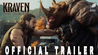 Kraven The Hunter  Official Trailer  Marvel Studios amp Sony Pictures  New Trailer [upl. by Akkinahs]