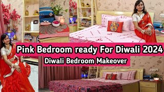 Bedroom Makeover in Budget For Diwali 2024Decor Ideas amp TourIndian Bedroom Makeover Ideas [upl. by Lavinie]