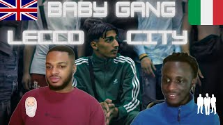 UK REACTS TO BABY GANG  LECCO CITY ITALIAN RAP 🤯😲🤯 [upl. by Ellegna]