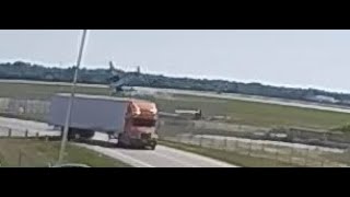 Crash of a Beechcraft 200 Super King Air N198DM on August 20 2020 at Rockford Airport Illinois [upl. by Enomor745]