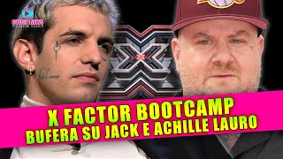 X Factor Bootcamp Bufera su Jack La Furia e Achille Lauro [upl. by Anned]