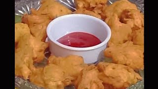 Crispy Pyaz Pakora Recipe by Pot and pan cooking [upl. by Lambertson130]