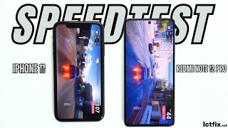 iPhone 11 vs Redmi Note 12 Pro 5G  Video test Display SpeedTest Camera Comparison [upl. by Niwhsa]