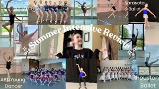 Ballet Summer Intensive Reviews [upl. by Aneloaup]