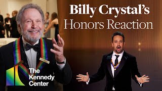 Billy Crystal on Receiving a Kennedy Center Honor [upl. by Llenehc]